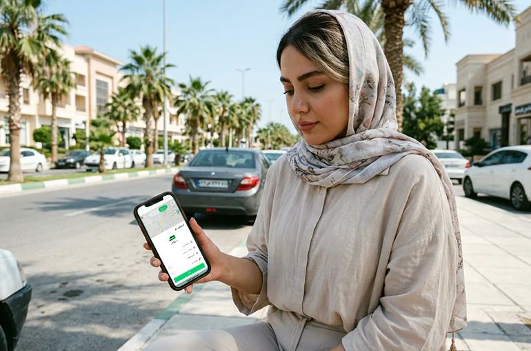 تاکسی اینترنتی در جزیره کیش تاکسی اینترنتی در کیش