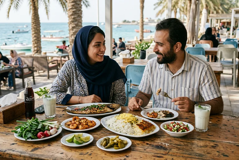 هزینه غذا در سفر جزیره کیش هزینه غذا در سفر کیش